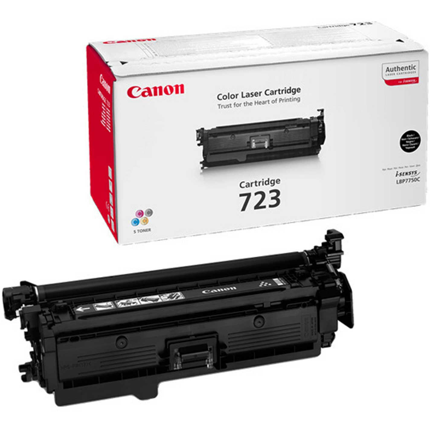 Original Canon 723 Black Toner Cartridge (2644B002AA)