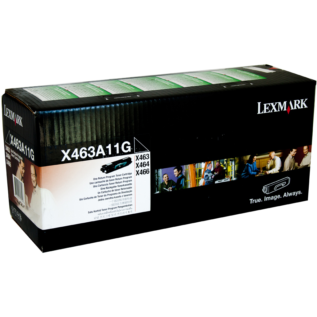 Original Lexmark X463A11G Black Toner Cartridge (X463A11G)