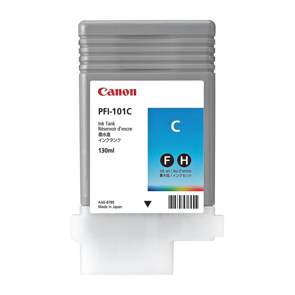 Original Canon PFI-101C Cyan Ink Cartridge (0884B001AA)