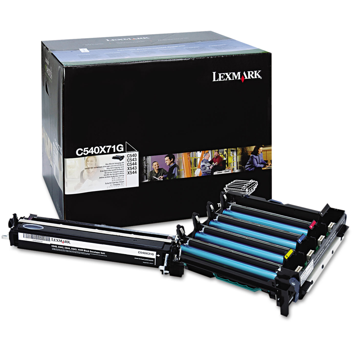 Original Lexmark C540X71G Black Imaging Kit (C540X71G)