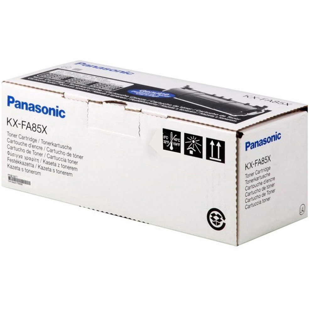 Original Panasonic KX-FA85X Black High Capacity Toner Cartridge (KXFA85X)