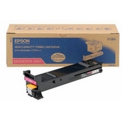 Original Epson S050491 Magenta High Capacity Toner Cartridge (C13S050491)