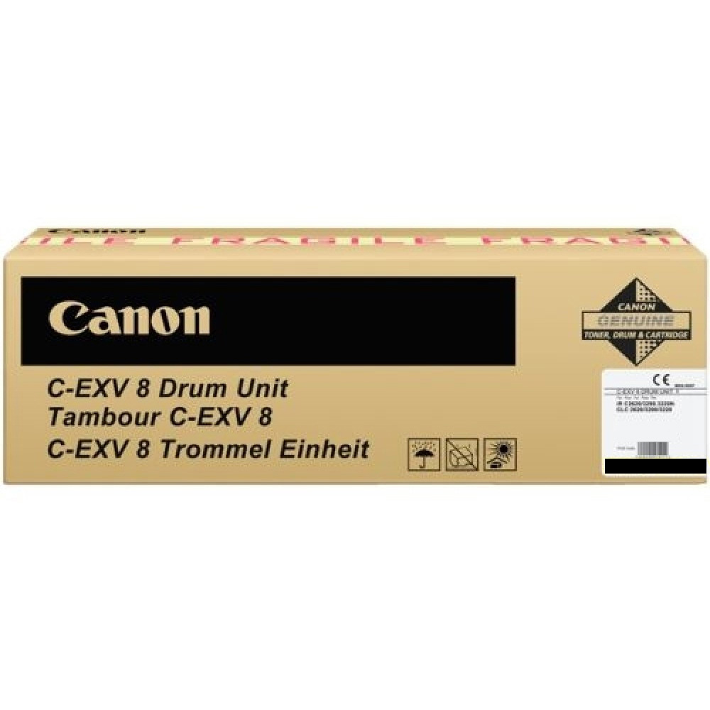 Original Canon C-EXV8 Black Drum Unit (7625A002AA)