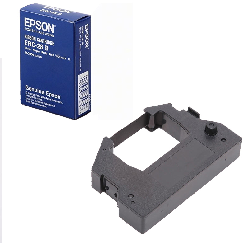 Original Epson ERC-28 Black Fabric Ribbon (C43S015435)