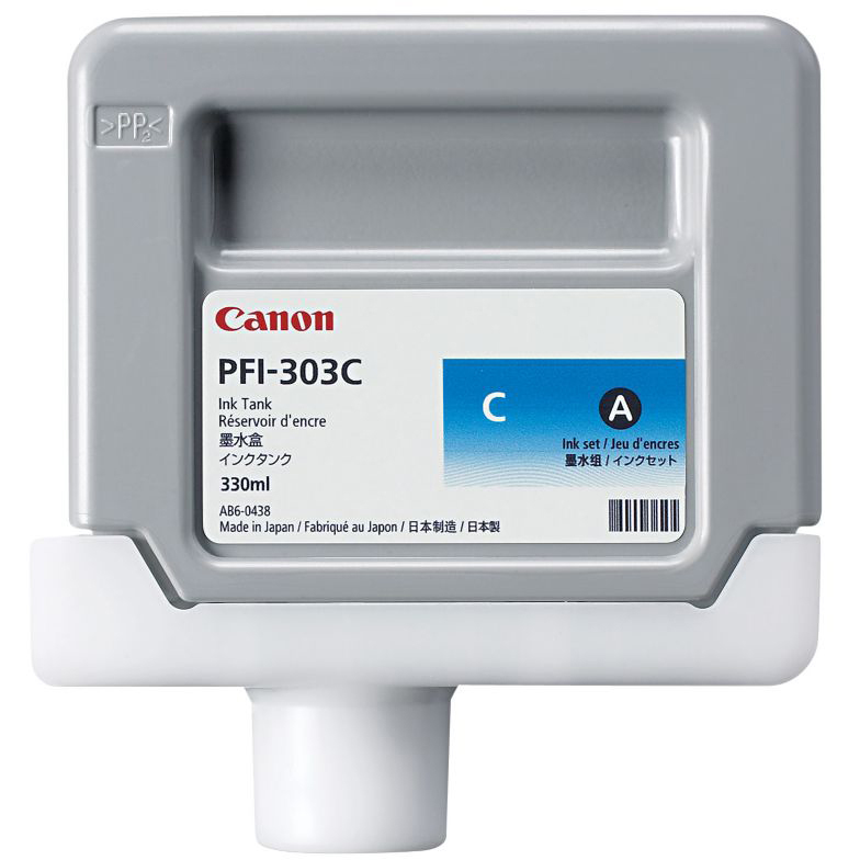 Original Canon PFI-303C Cyan Ink Cartridge (2959B001AA)