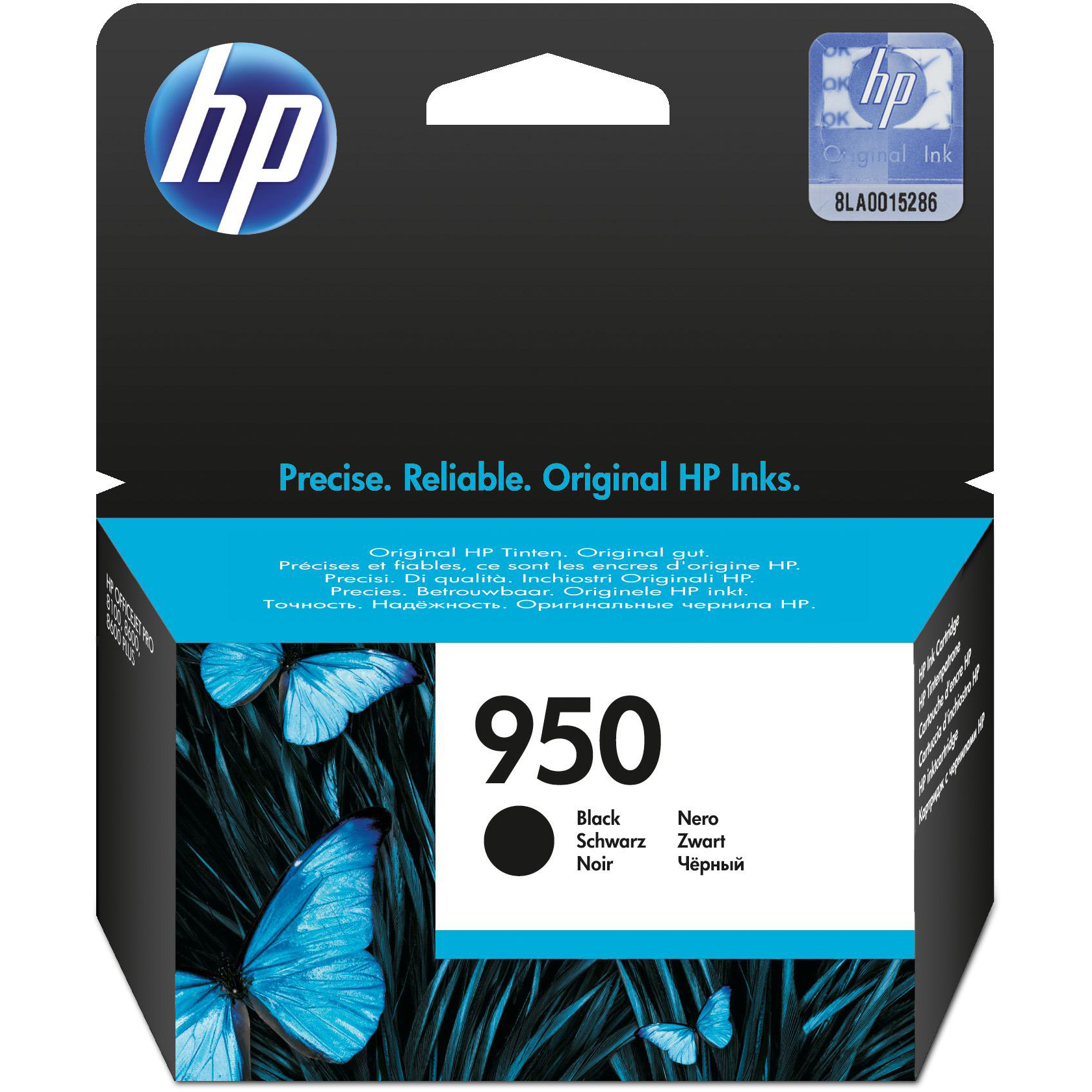 Original HP 950 Black Ink Cartridge (CN049AE)