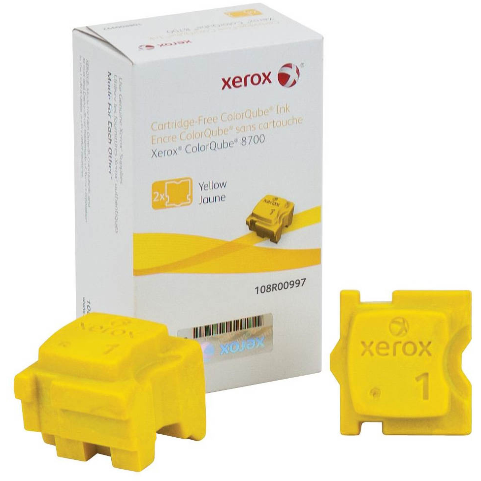 Original Xerox 108R00997 Yellow Twin Pack Solid Ink (108R00997)