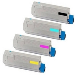 Original OKI 4484450 CMYK Multipack Toner Cartridges (44844505/ 44844506/ 44844507/ 44844508)