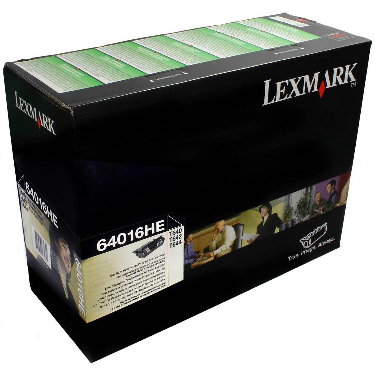 Original Lexmark 64016HE Black High Capacity Toner Cartridge (64016HE)