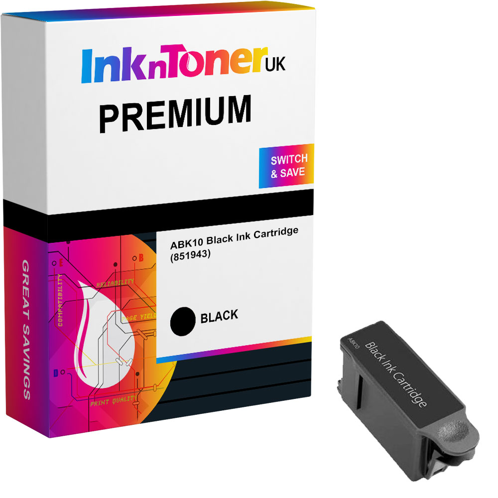 Premium Compatible Advent ABK10 Black Ink Cartridge (851943)