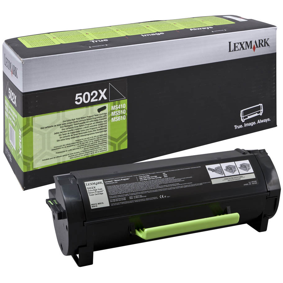 Original Lexmark 502X Black Extra High Capacity Toner Cartridge (50F2X00)