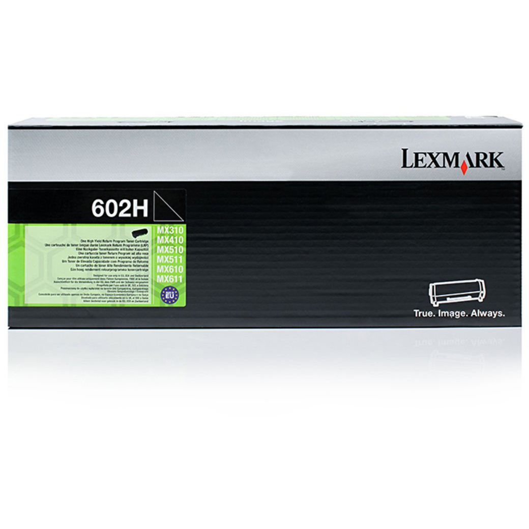 Original Lexmark 602H Black High Capacity Toner Cartridge (60F2H00)