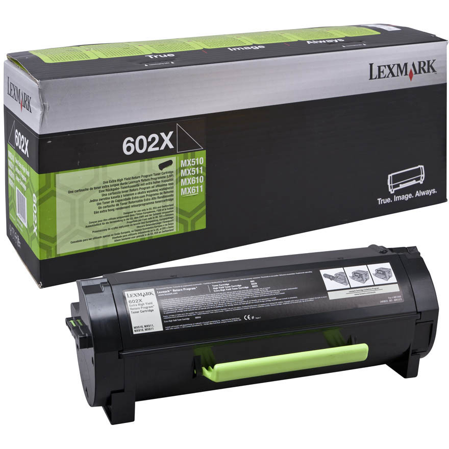 Original Lexmark 602X Black Extra High Capacity Toner Cartridge (60F2X00)