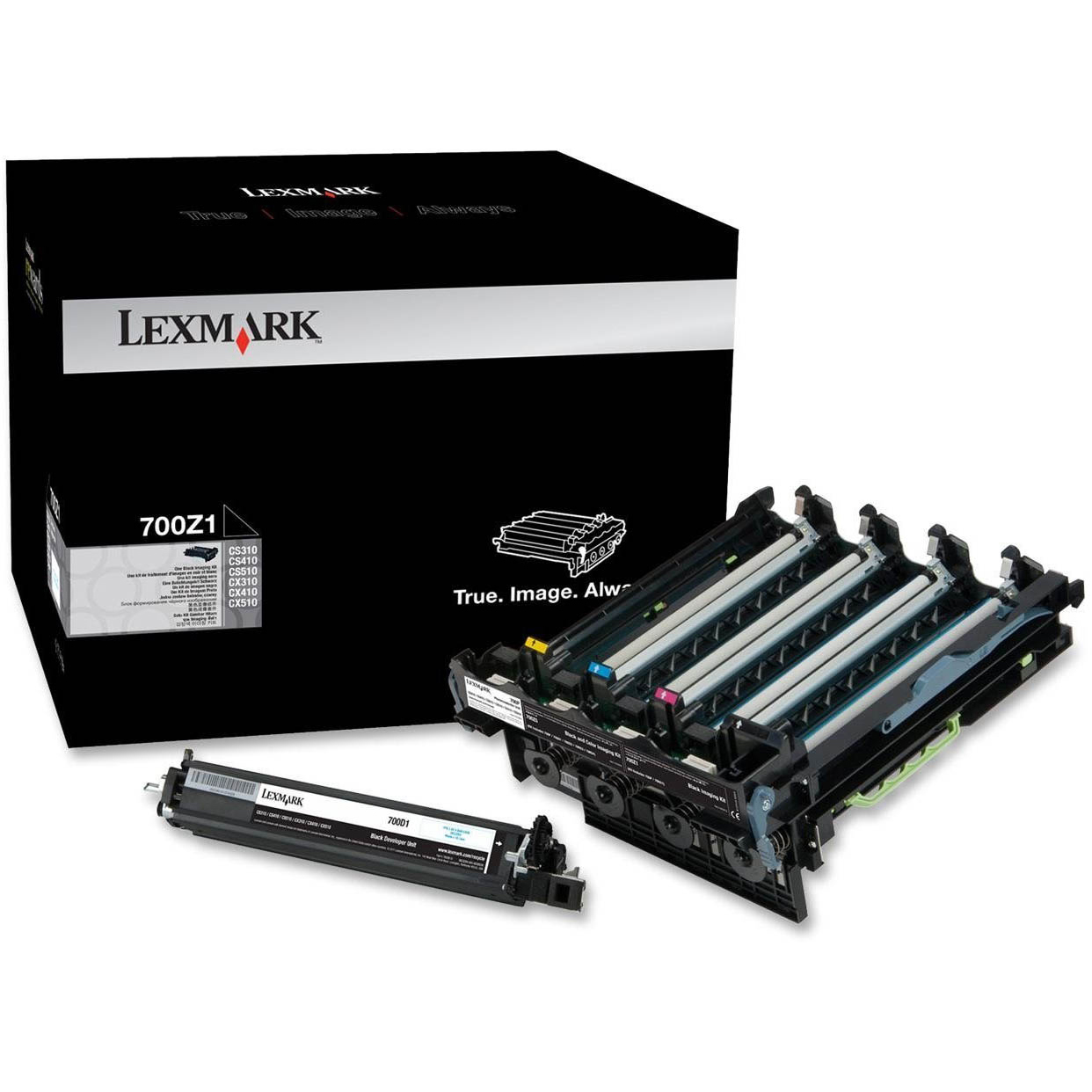 Original Lexmark 700Z1 Black Imaging Kit (70C0Z10)