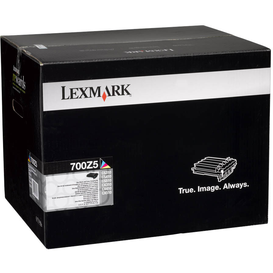 Original Lexmark 700Z5 CMYK Multipack Imaging Kit (70C0Z50)