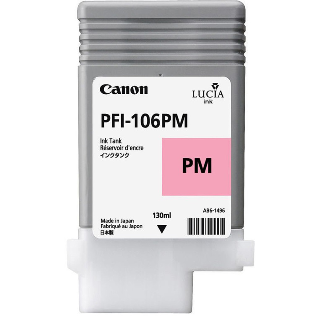 Original Canon PFI-106PM Photo Magenta Ink Cartridge (6626B001)