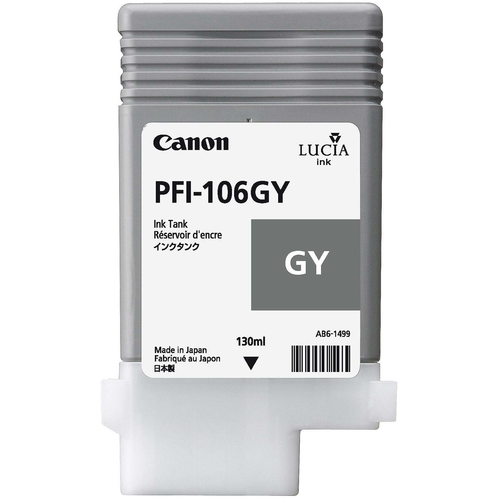 Original Canon PFI-106GY Grey Ink Cartridge (6630B001AA)