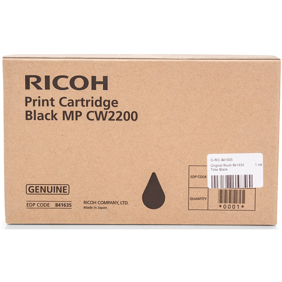 Original Ricoh 841635 Black Ink Cartridge (841635)