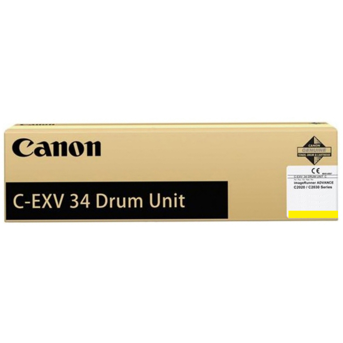 Original Canon C-EXV34 Yellow Drum Unit (3789B003)