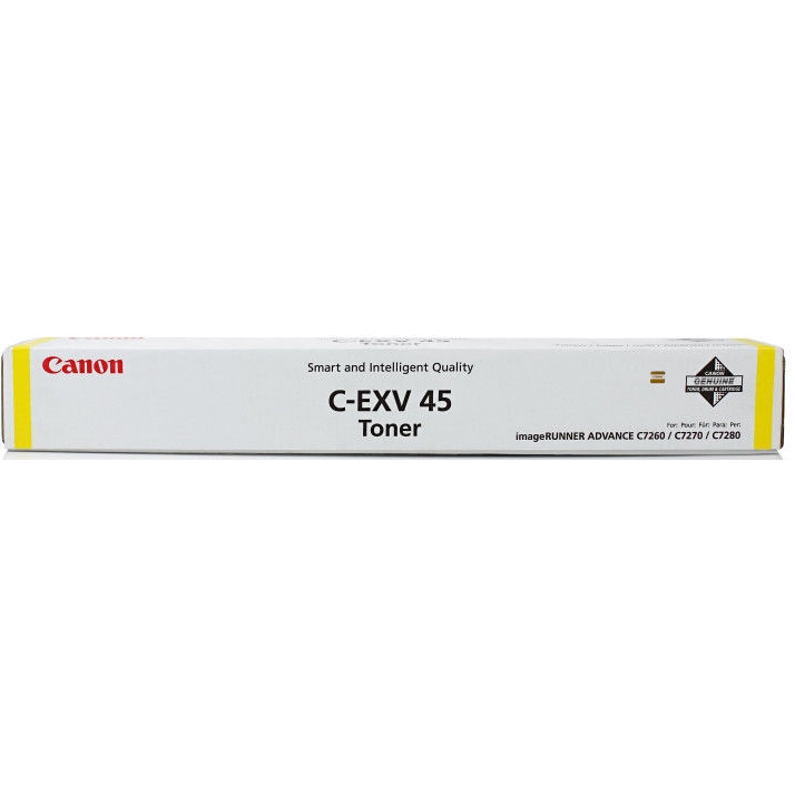 Original Canon C-EXV45 Yellow Toner Cartridge (6948B002AA)