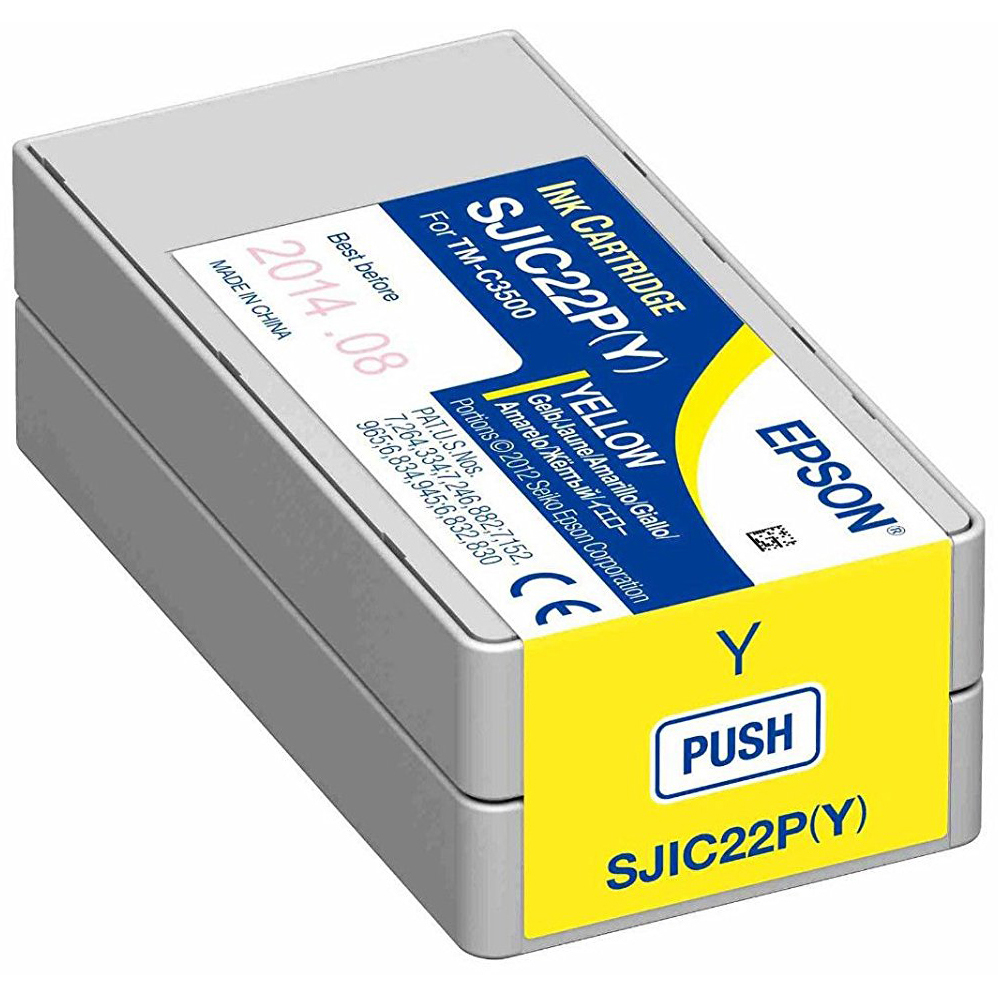 Original Epson S020604 Yellow Ink Cartridge (C33S020604)