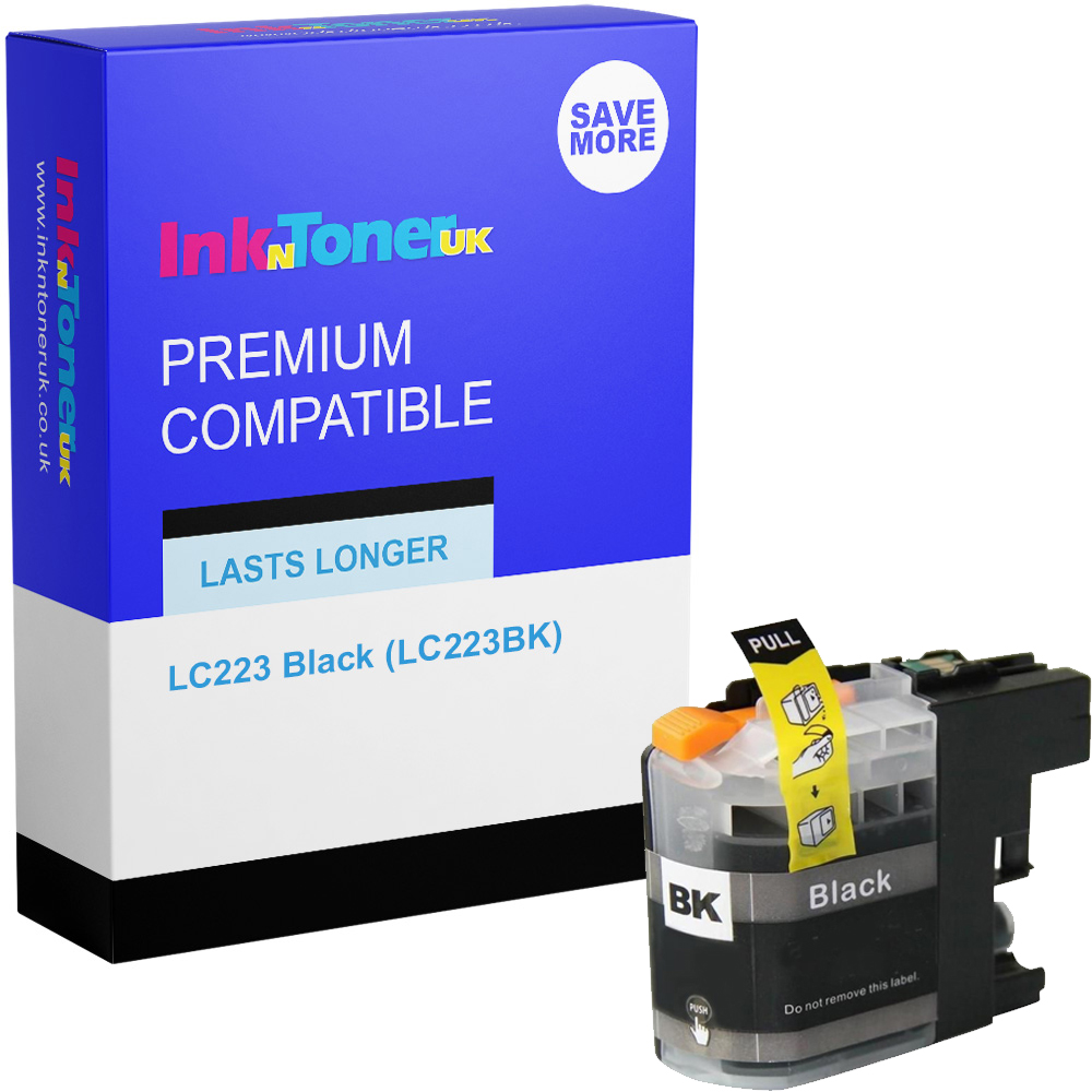 Premium Compatible Brother LC223 Black Ink Cartridge (LC223BK)