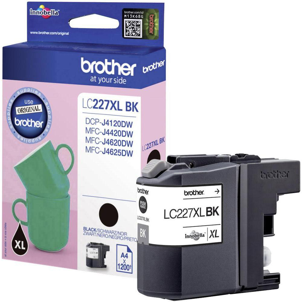 Original Brother LC227XL Black High Capacity Ink Cartridge (LC227XLBK)