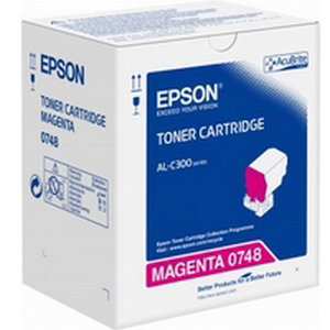 Original Epson 0748 Magenta Toner Cartridge (C13S050748)