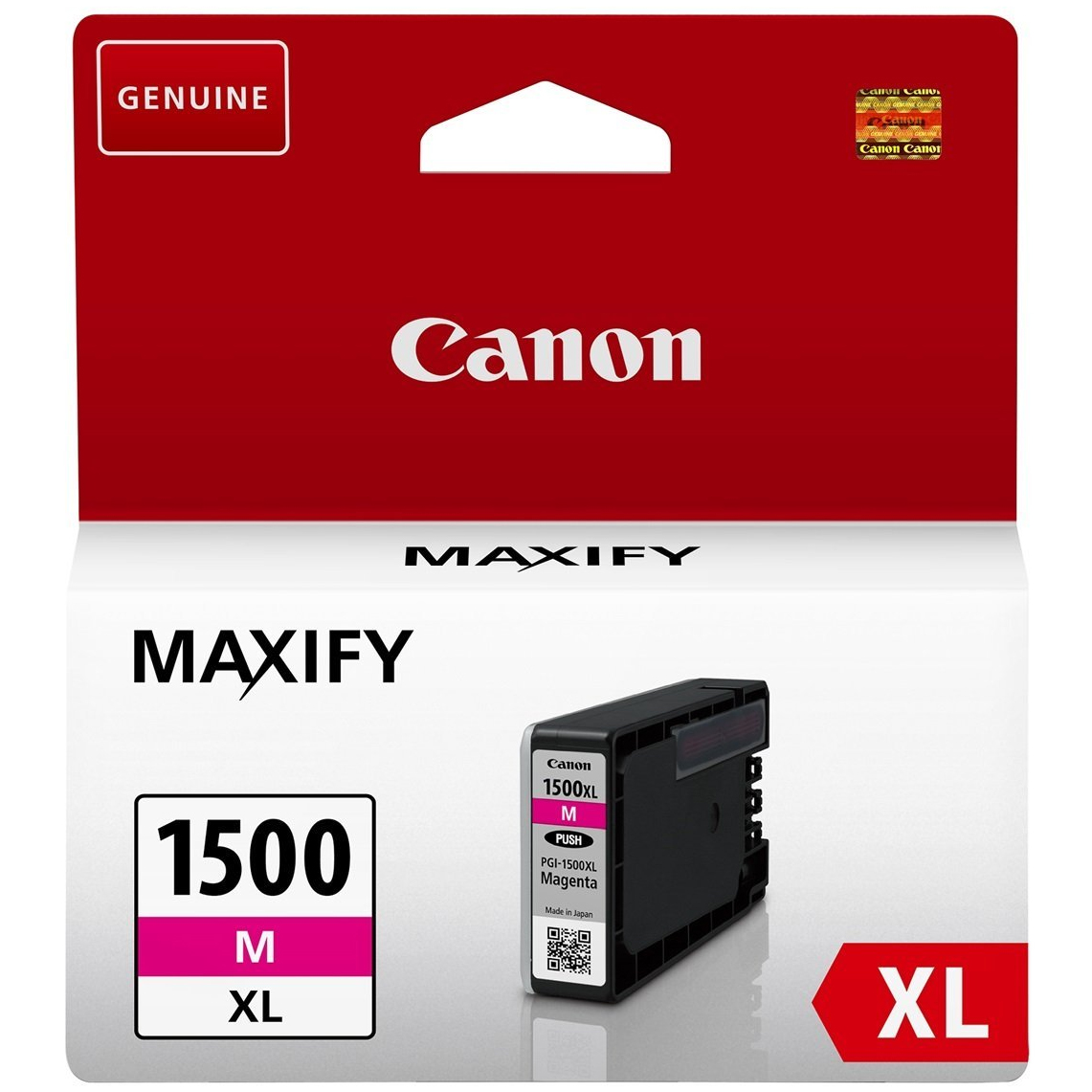 Original Canon PGI-1500MXL Magenta High Capacity Ink Cartridge (9194B001)