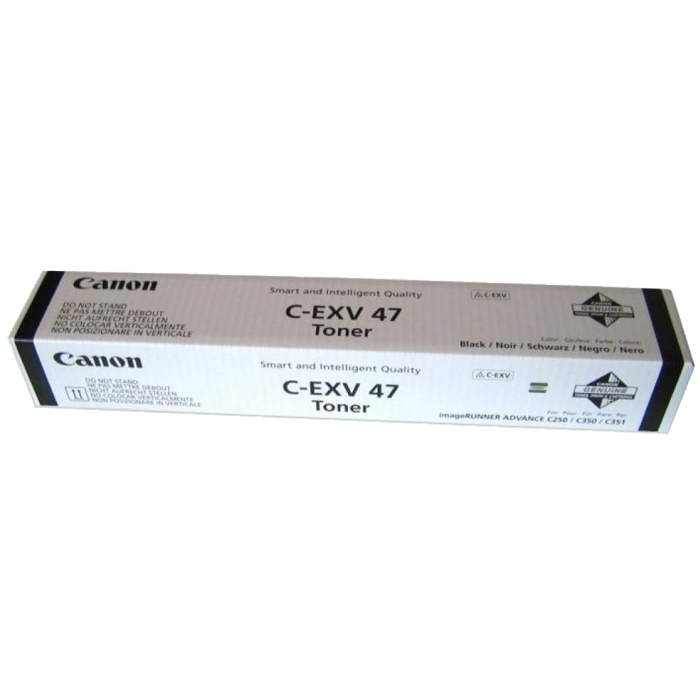 Original Canon C-EXV47 Black Toner Cartridge (8516B002)
