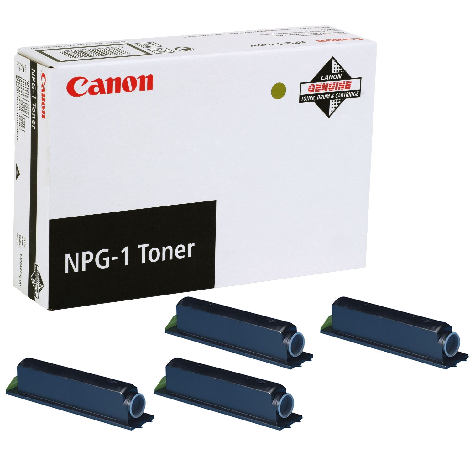 Original Canon NPG-1 Black 4 Pack Toner Cartridges (1372A005AA)