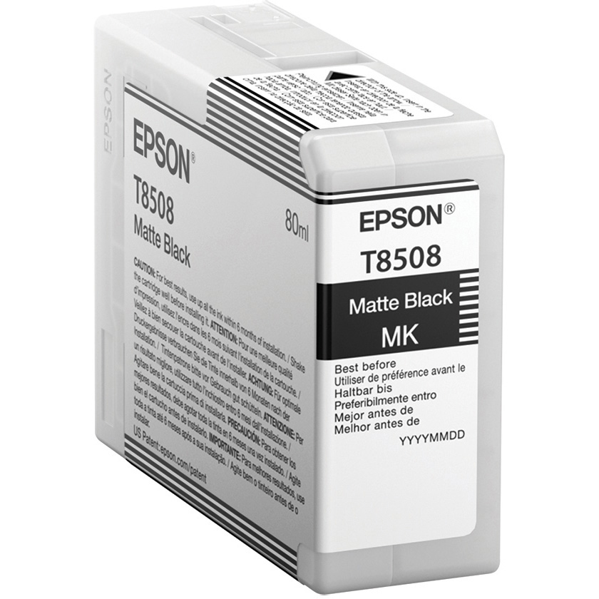 Original Epson T8508 Matte Black Ink Cartridge (C13T850800)
