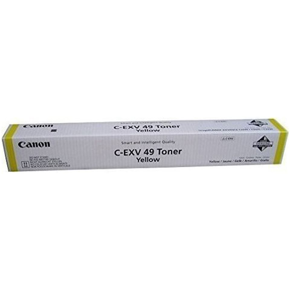 Original Canon C-EXV49 Yellow Toner Cartridge (8527B002)