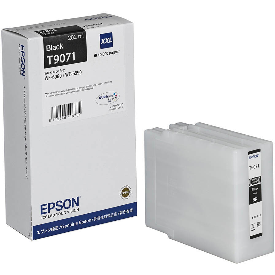 Original Epson T9071XXL Black Extra High Capacity Ink Cartridge (C13T907140)