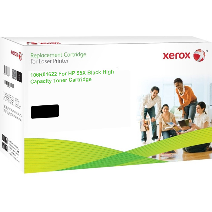 Xerox Ultimate Premium HP 55X Black High Capacity Toner Cartridge (CE255X) (Xerox 106R01622)