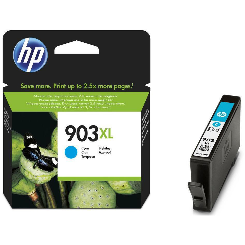 Original HP 903XL Cyan High Capacity Ink Cartridge (T6M03AE)