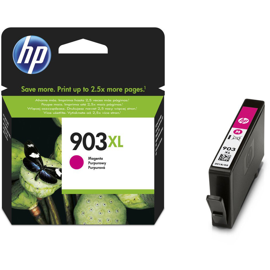 Original HP 903XL Magenta High Capacity Ink Cartridge (T6M07AE)