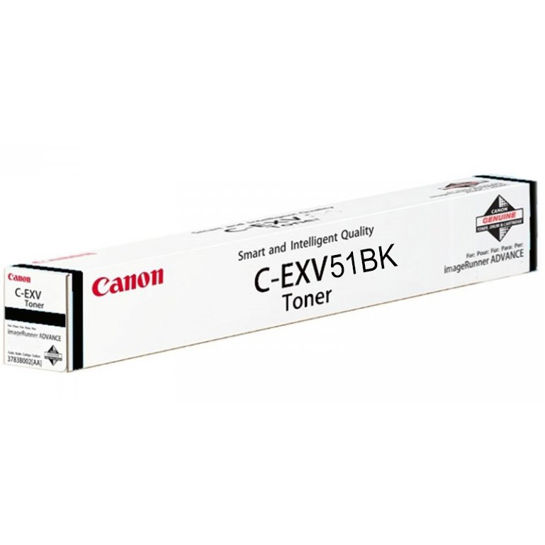 Original Canon C-EXV51BK Black Toner Cartridge (0481C002)