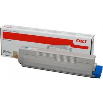 Original Oki 46443103 Cyan High Capacity Toner Cartridge (46443103)