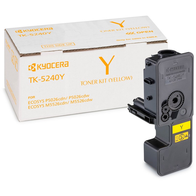 Original Kyocera TK-5240Y Yellow Toner Cartridge (1T02R7ANL0)