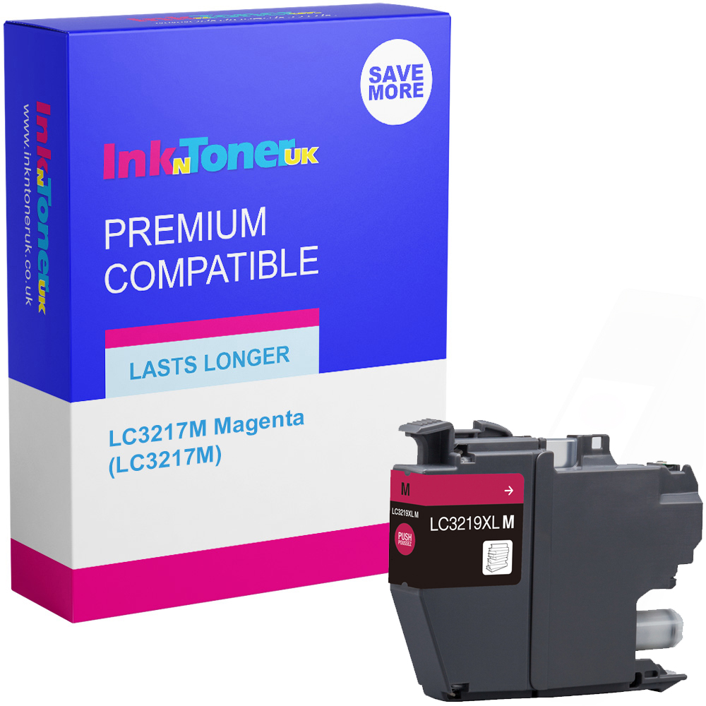 Premium Compatible Brother LC3217M Magenta Ink Cartridge (LC3217M)