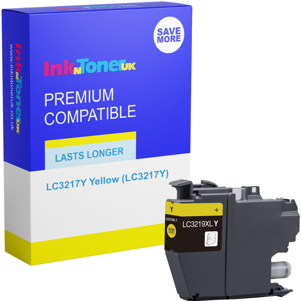 Premium Compatible Brother LC3217Y Yellow Ink Cartridge (LC3217Y)
