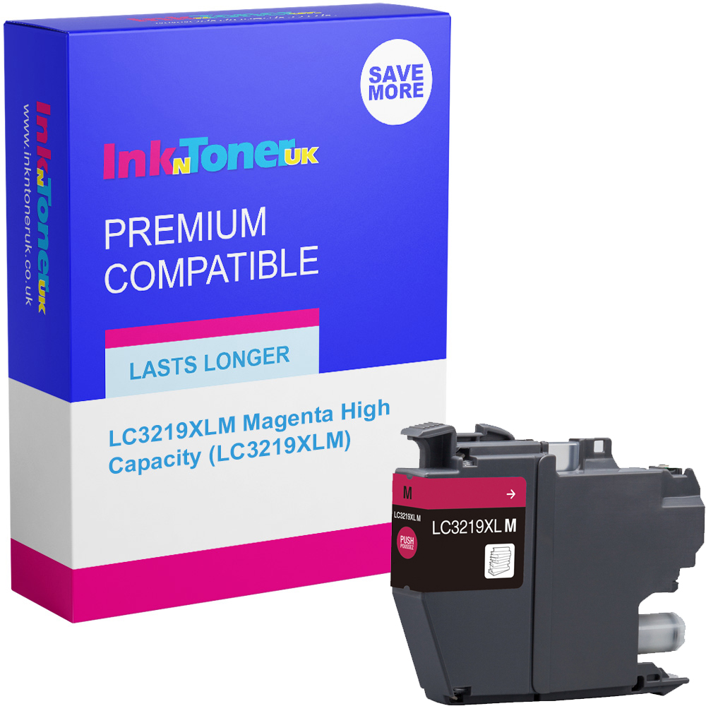 Premium Compatible Brother LC3219XLM Magenta High Capacity Ink Cartridge (LC3219XLM)