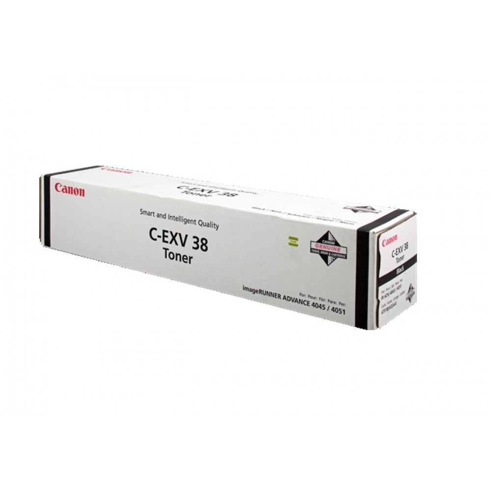 Original Canon C-EXV38 Black Toner Cartridge (4791B002AA)