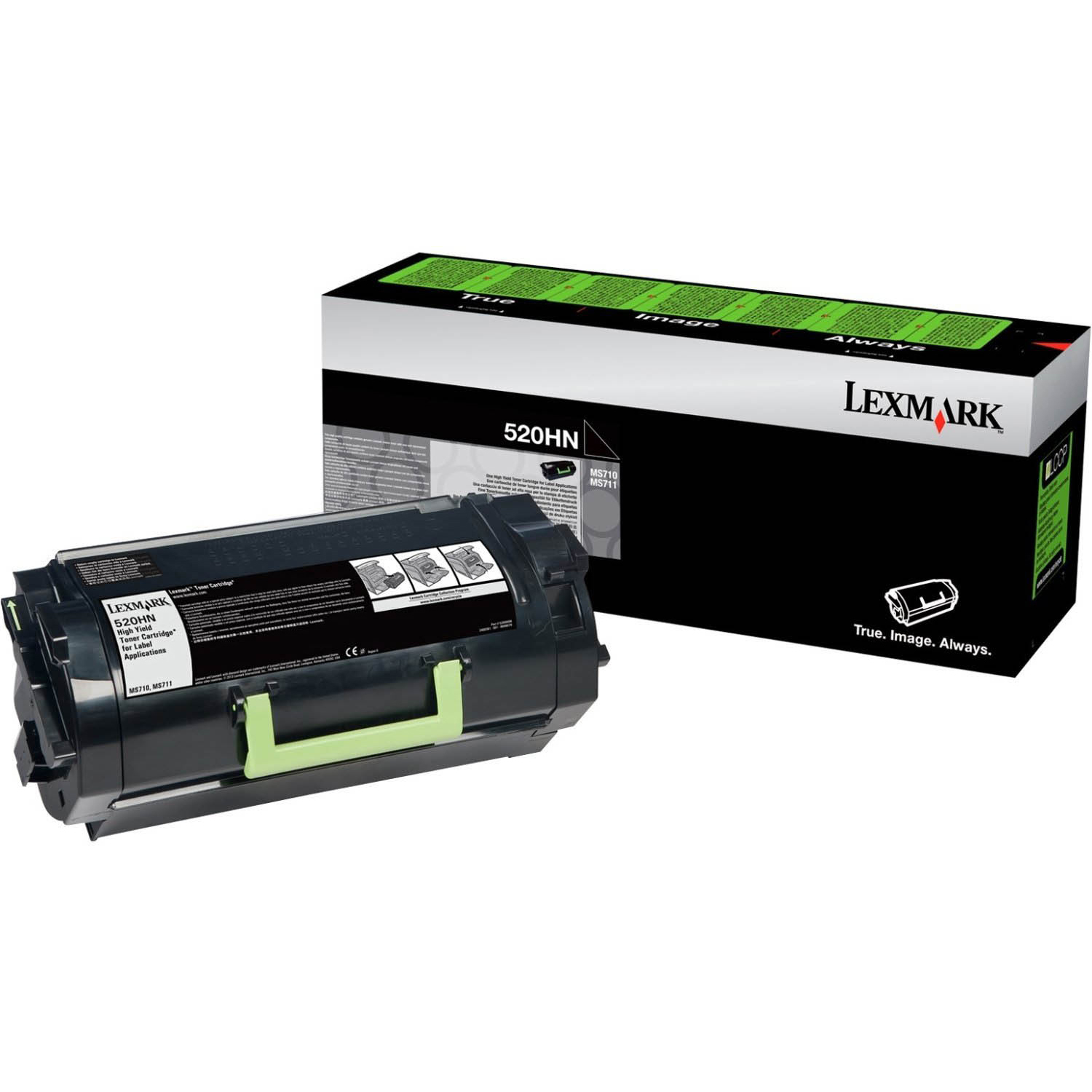 Original Lexmark 520HN Black High Capacity Toner Cartridge (52D0H0N)