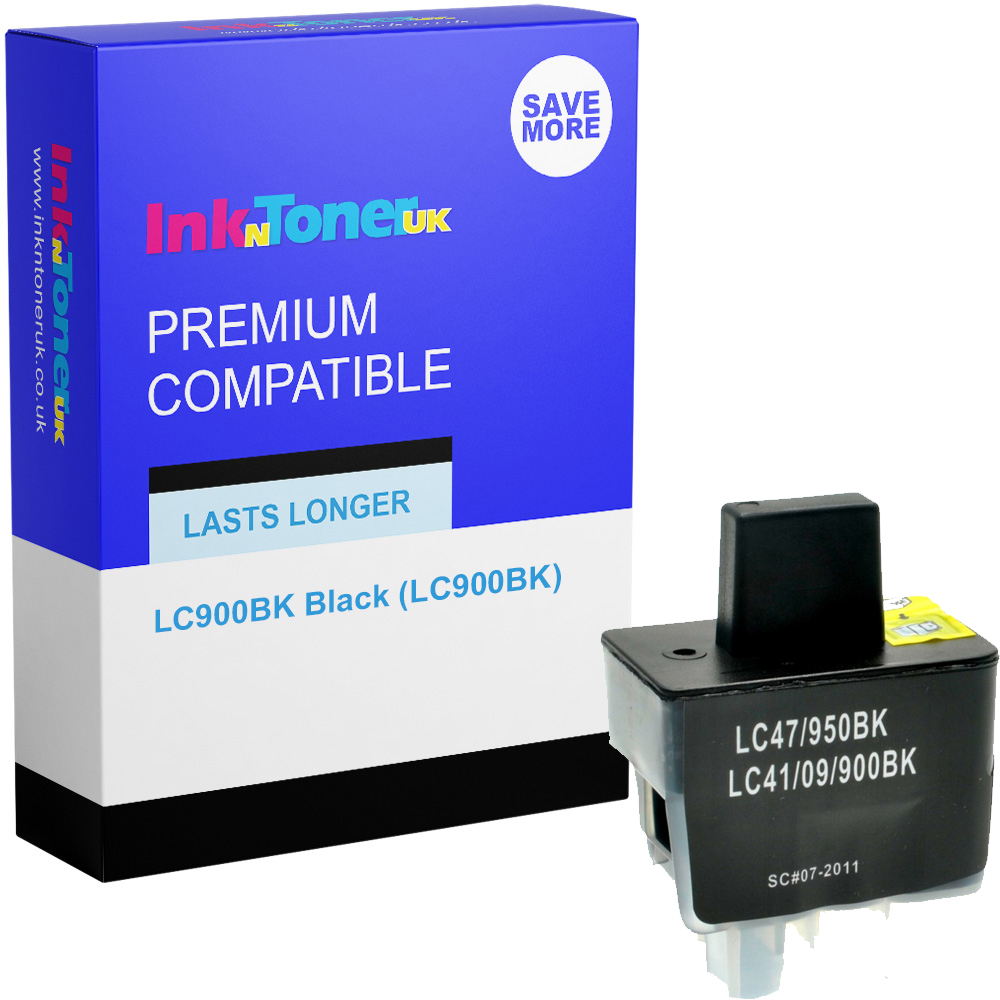 Premium Compatible Brother LC900BK Black Ink Cartridge (LC900BK)