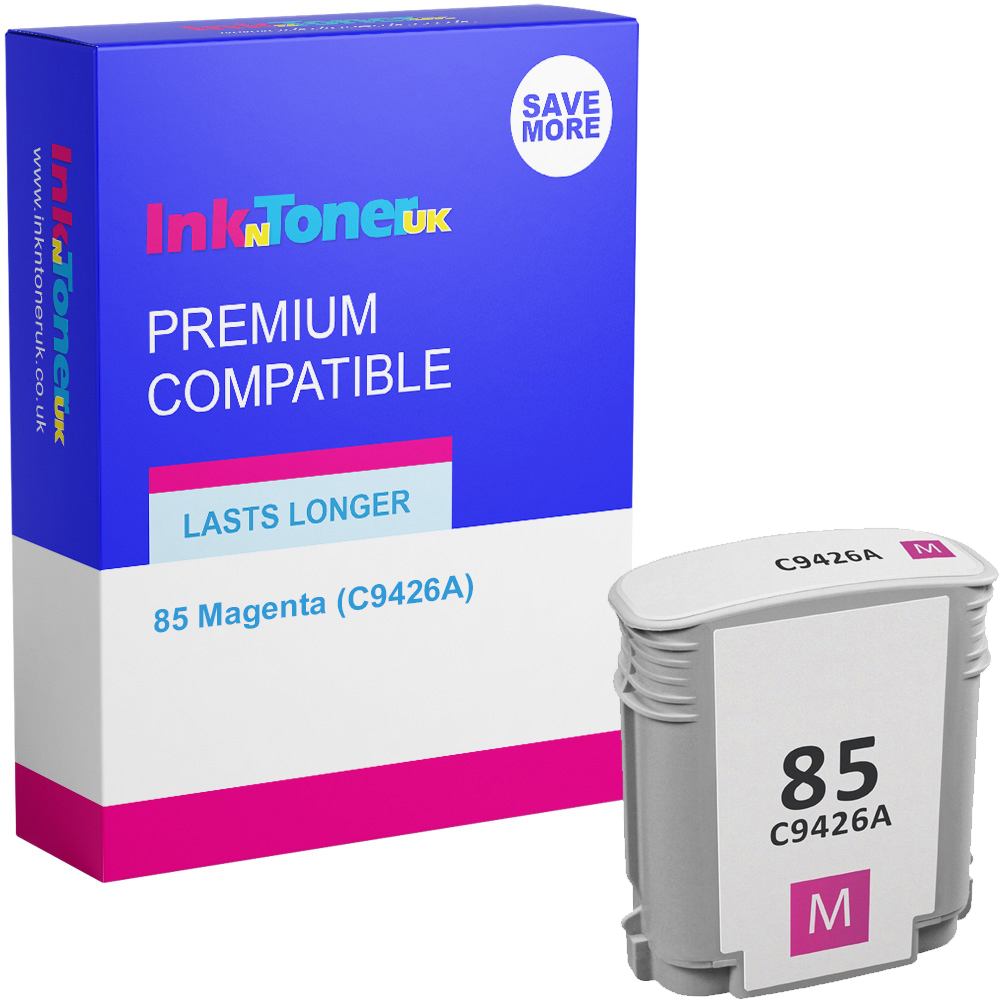 Premium Compatible HP 85 Magenta Ink Cartridge (C9426A)