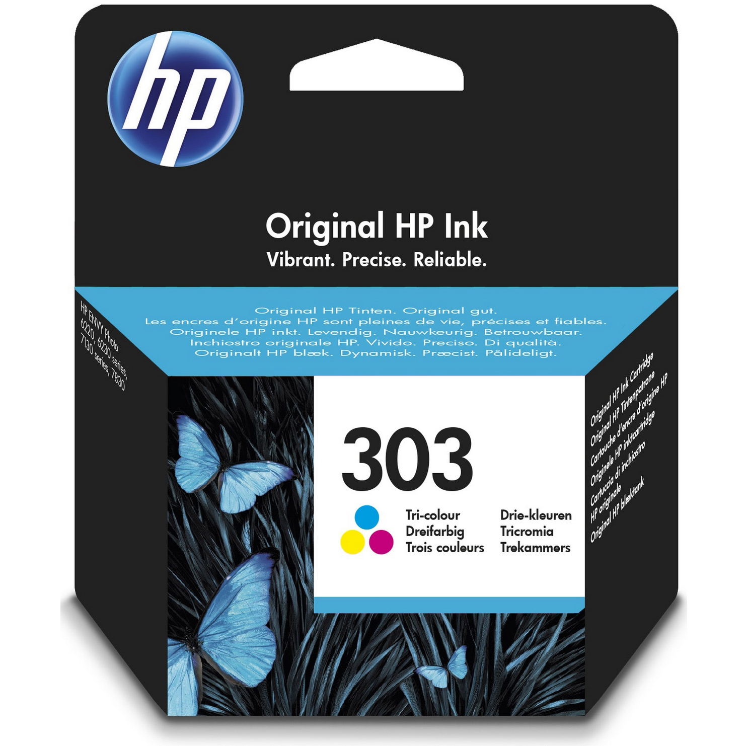 Original HP 303 Colour Ink Cartridge (T6N01AE)