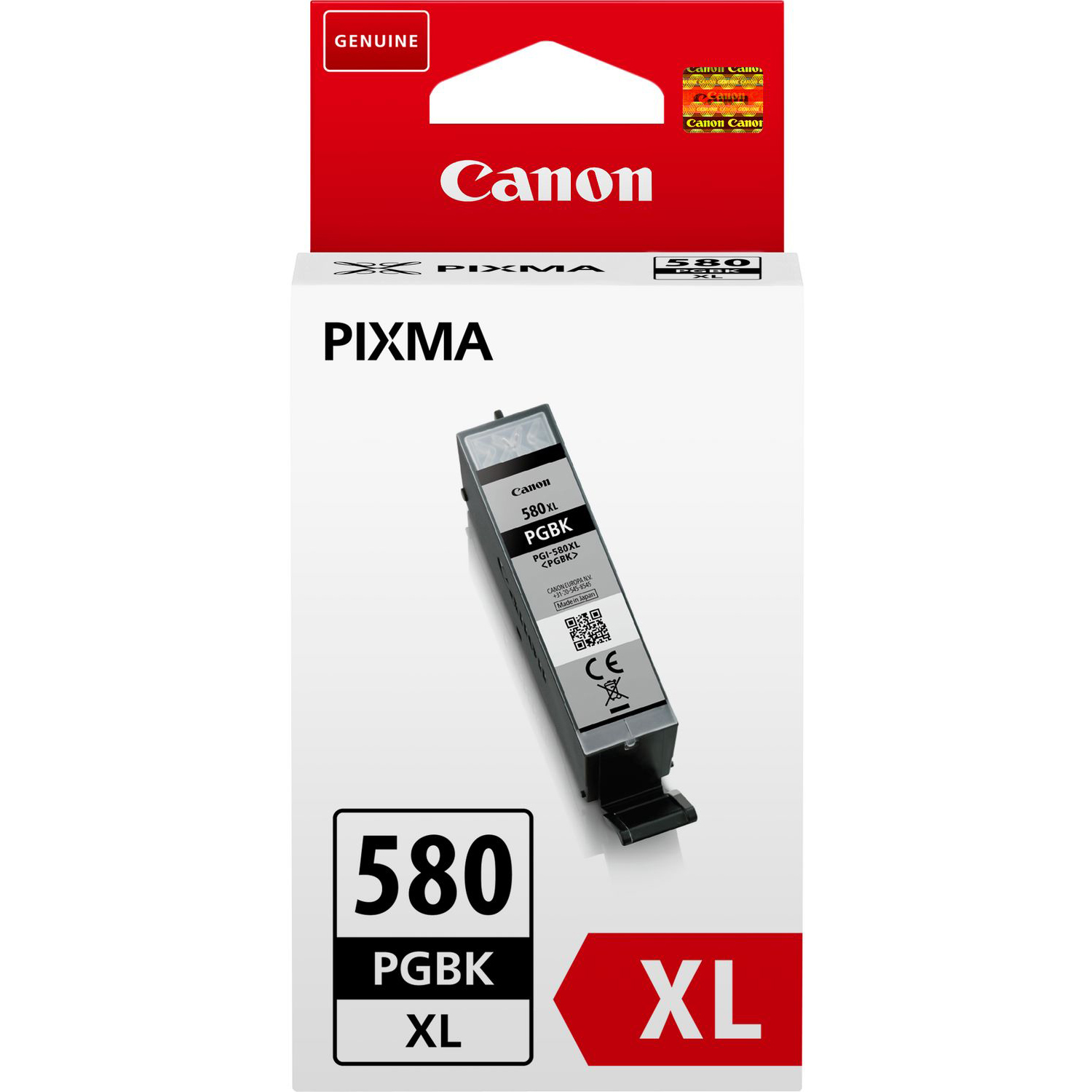 Original Canon PGI-580PGBKXL Pigment Black High Capacity Ink Cartridge (2024C001)