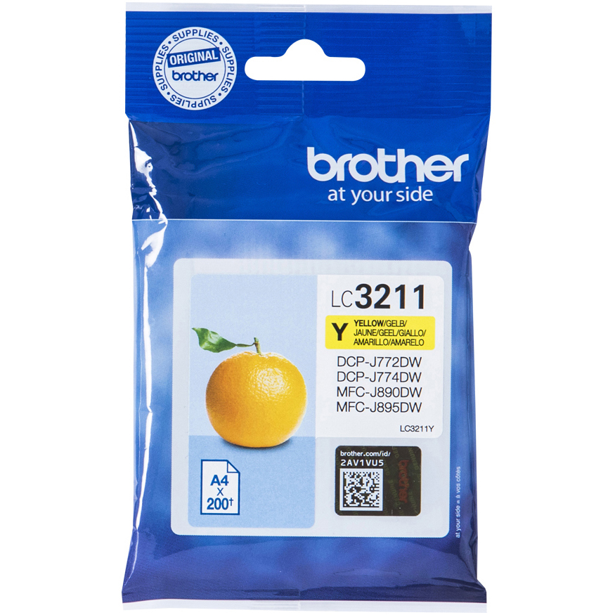 Original Brother LC3211Y Yellow Ink Cartridge (LC3211Y)